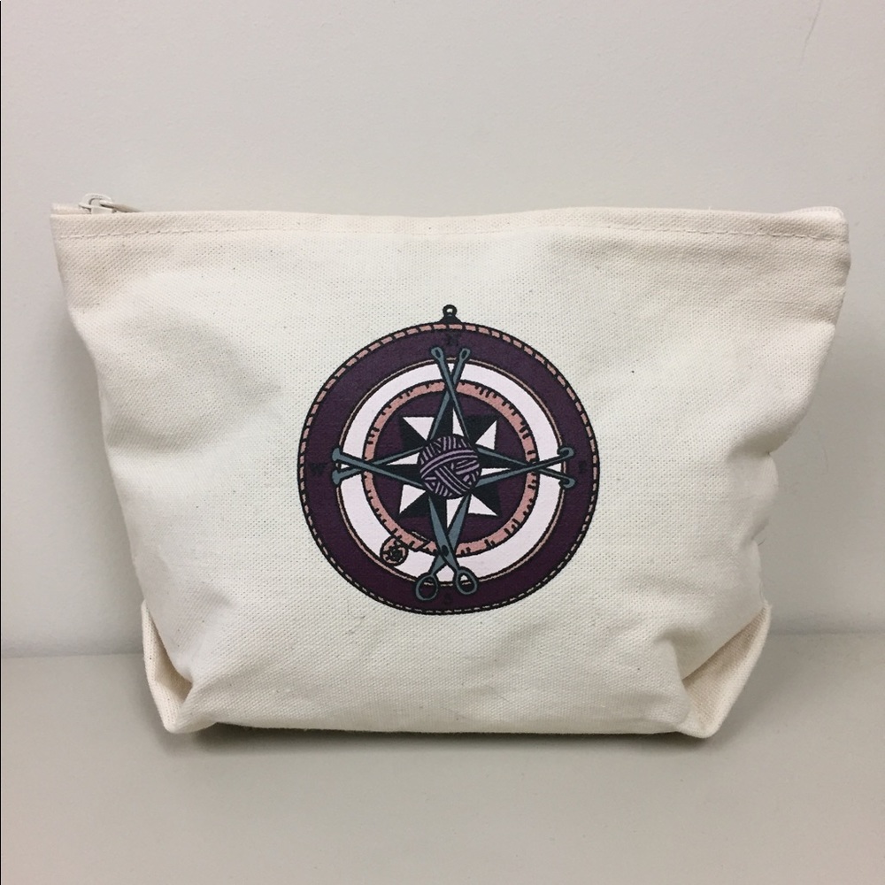 NWOT notions bag zipper pouch